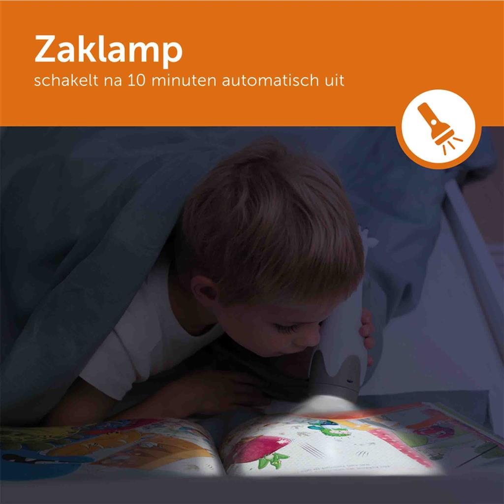 Nachtlamp & zaklamp giraf Gina