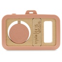 Houten baby camera met siliconen