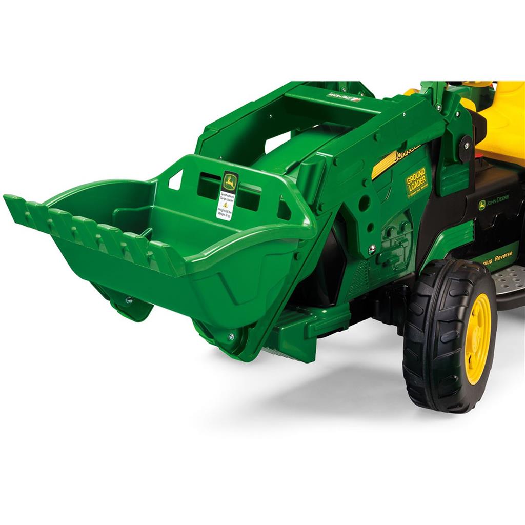 Elektrische traktor ground loader (12V) John Deere