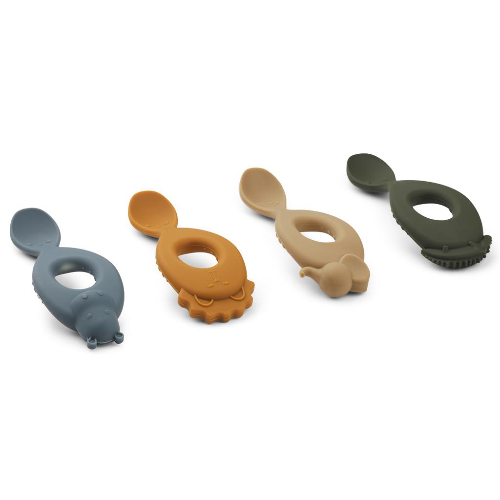 Lepels (silicone, 4 stuks) Liva