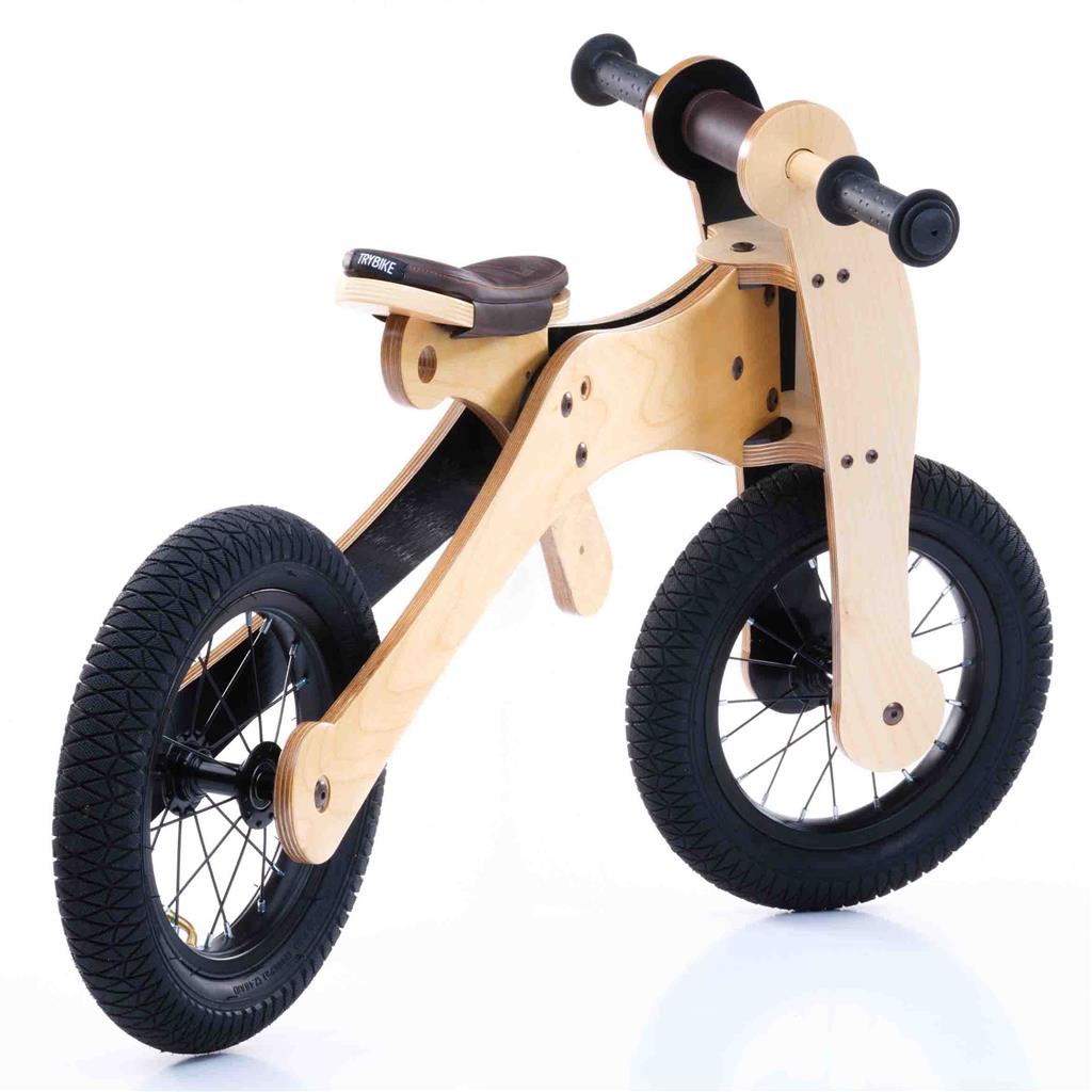 Loopfiets 2-in-1 (hout)