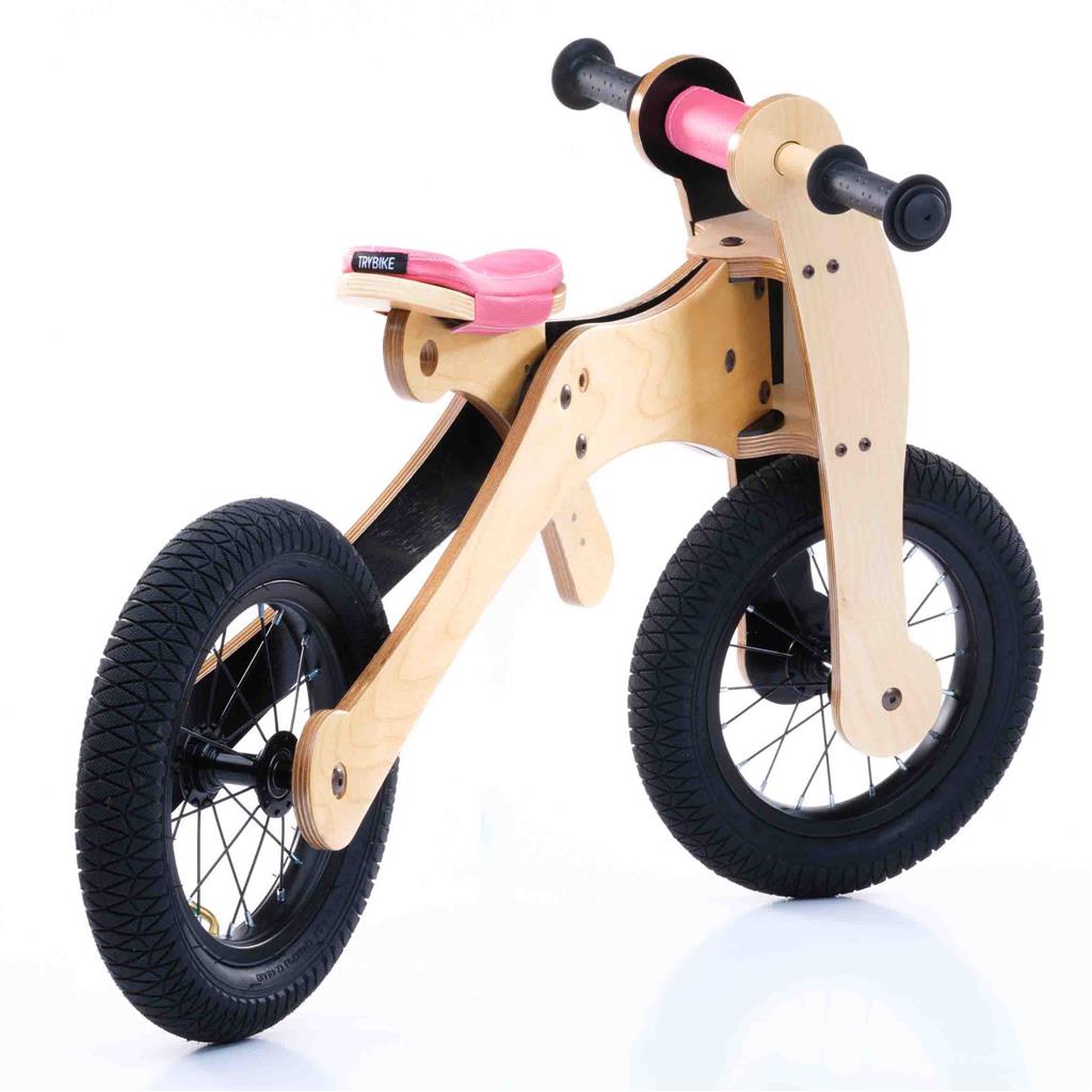 Loopfiets 2-in-1 (hout)