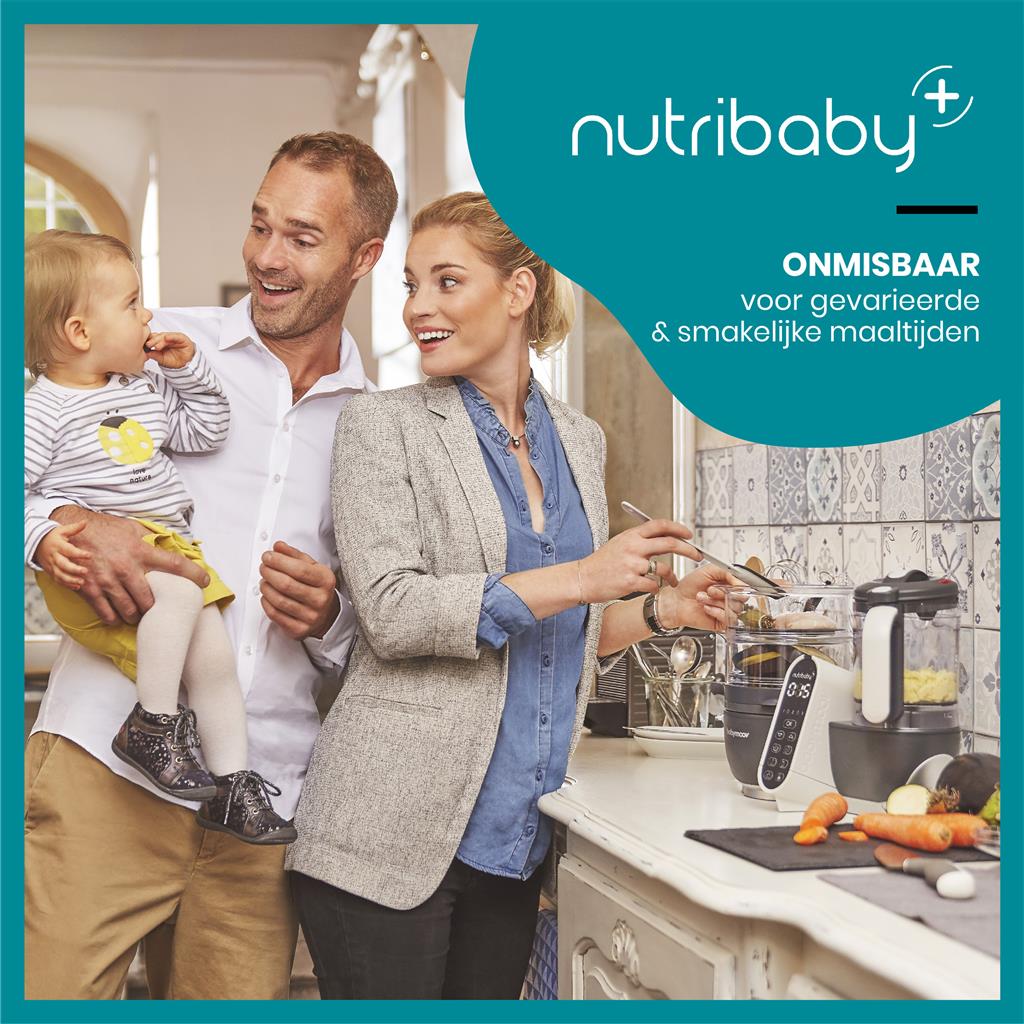 Mixer/stoomkoker nutribaby+