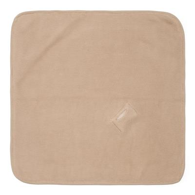 Gebreide omslagdoek Beige