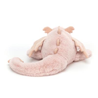 Knuffel draak roze