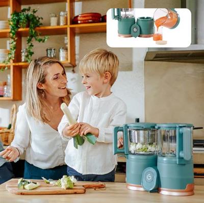 *Mixer/stoomkoker nutribaby glass