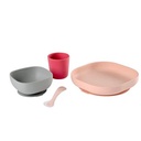 Eetset (4 stuks, silicone)