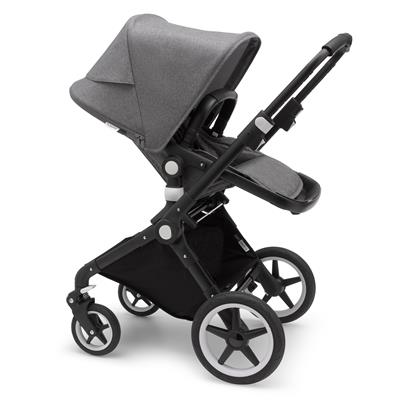 Kinderwagen lynx (compleet, zwart frame)