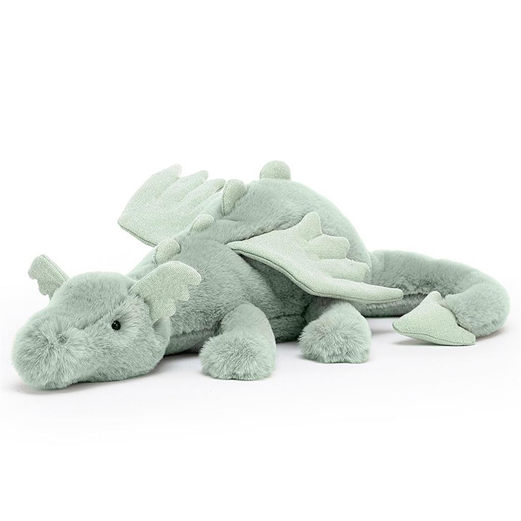 Knuffel draak Sage