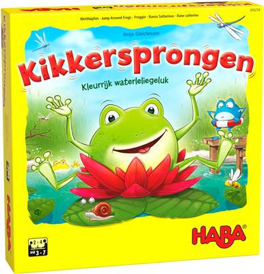 Spel: Kikkersprongen