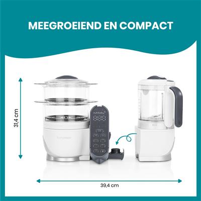 Mixer/stoomkoker nutribaby+