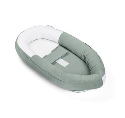 Babynest cocoon tetra jersey green