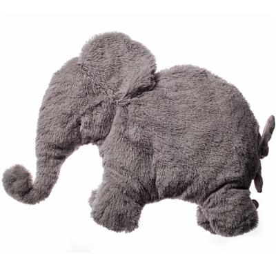 Knuffel olifant Oscar pillou grijsbeige beige