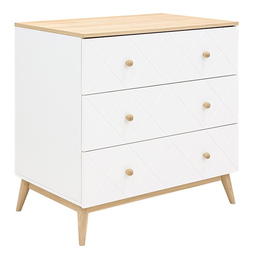 Commode Paris wit-eiken