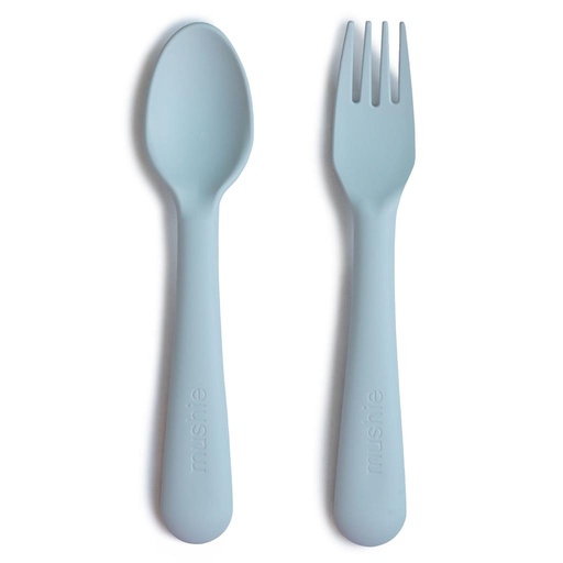 Vork en lepel powder blue