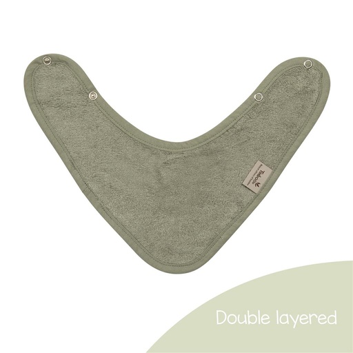 Bandana slab (double layered) whisper green