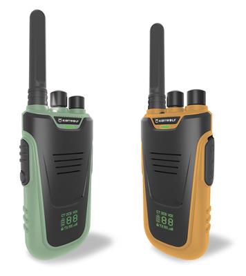 Kidytalk - walkie talkie nude - green